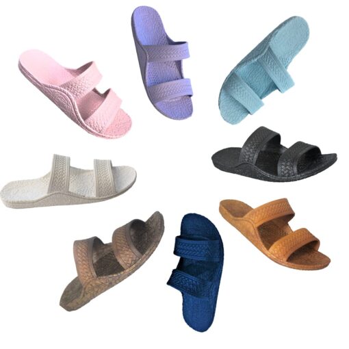 J-Slips Hawaiian Jesus Sandals in 15 sizes & 12 colors! Fits the whole Family! 9 Women/7.5 Men Coconut