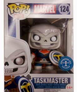 Alternative view of Funko Pop! Marvel Taskmaster 124 Exclusive Bobble Head