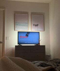 Luminoodle Color Bias Lighting, USB TV and Monitor Backlight LED Strip Lights Kit with Dimmer, Remote - 6.6 ft for 24" to 60" TV - Medium Pro:Medium(24 - 29 in TV) 40 615d7WTEB L