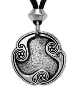 Pewter Tir Tiwaz Rune of Victory Pendant Necklace 9 615dt f L 1
