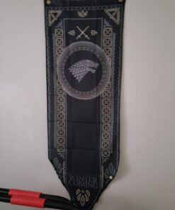 Game of Thrones House Sigil Tournament Banner (19" by 60") (House Stark) 33 615f6wt4RLL