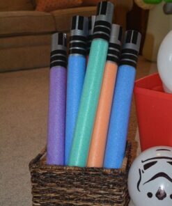 Pool Noodle, FixFind 5 Pack of 52 Inch Hollow Foam Pool Swim Noodle, Bright Foam Noodles for Swimming, Floating and Craft Projects Multi-Colored 20 615fVY1nT7L