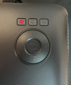 NexiGo PJ40 Projector with WiFi and Bluetooth, Native 1080P, 4K Supported, Projector for Outdoor Movies, 300 Inch, Zoomable, 20W Speakers, Home Theater, Compatible w/TV Stick, iOS, Android (Black) 71 615gF8rQWIL