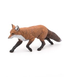 Papo -hand-painted - figurine -Wild animal kingdom - Fox -53020 -Collectible - For Children - Suitable for Boys and Girls- From 3 years old 13 615gciLF2YL