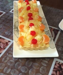 Fat Daddio's PFT-1375 Rectangle Fluted Tart Pan, 13.75 x 4.25 Inch 18 615h1SrA5 L