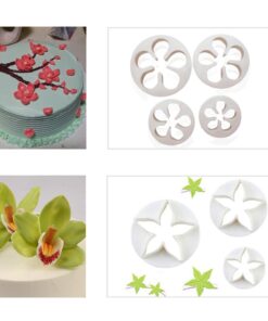 BIGTEDDY - 108pcs Cake Bakeware Sugarcraft Icing Decoration Kit with Flower Modelling Mold Mould Fondant Tools 26 615hchvRL