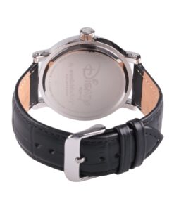 Disney Mickey Mouse Adult Vintage Articulating Hands Analog Quartz Watch Silver, Black 24 615iWVZs2pL