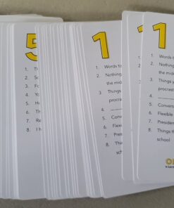 OFF TOPIC Party Game for Adults - Fun Adult Board Games for Groups of 2-8 Players - Hilarious Game Night Card Game for Friends, Family & More Yellow 47 615iqOnLJL