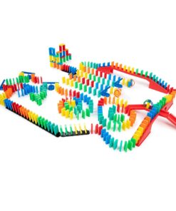Alternative view of Bulk Dominoes Kinetic Domino Kit | Dominoes Set, STEM STEAM Small Toys, Family Games for Kids, Kids Toys and Games, Building, Toppling, Chain Reaction Sets (331pc) Mastermind 331pc