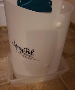 Spray Pal - Original Cloth Diaper Sprayer Splatter Shield - Pre-Rinse Messy Laundry with Diaper Sprayer or Hand Held Bidet - Prevent Mess The Easy Way 35 615jy6 CEXL