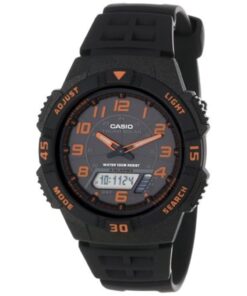 Casio Men's AQS800W Slim Solar Multi-Function Ana-Digi Sport Watch Black 30 615k1NGHyYL