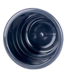 Amarine Made (Set of 4) Black Recessed Drop in Plastic Cup Drink Can Holder with Drain for Boat Car Marine Rv - Black 33 615lidnCDL