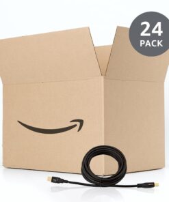 Amazon Basics USB-A to USB-B 2.0 Cable for Printer or External Hard Drive, Gold-Plated Connectors, 16 Foot, Black 16 Feet 1 24 615nX6QjipL