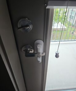 Door Lever Lock (2 Pack) Child Proof Doors & Handles 3M Adhesive - Child Safety By Tuut 28 615nzaPnHL 1