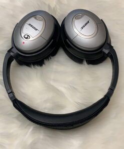 AHG Replacement QC15 Ear Pads & QC15 Headband Pad Compatible with Bose QuietComfort 15 (QC15) & QuietComfort 2 (QC2) Headphones - Soft, Great Comfort + Durability, Protein Leather (Black) 44 615pw45UmaL