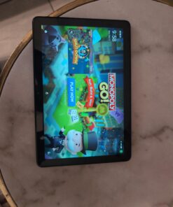 All-new Amazon Fire HD 10 tablet, built for relaxation, 10.1" vibrant Full HD screen, octa-core processor, 3 GB RAM, latest model (2023 release), 32 GB, Black With Lockscreen Ads 21 615rrck74vL