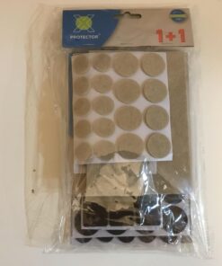 Felt Furniture Pads X-PROTECTOR 133 PCS Premium Furniture Pads - Felt Pads Furniture Feet Best Wood Floor Protectors - Protect Your Hardwood & Laminate Flooring! Brown and Beige 133 PCS Brown & Beige 38 615sTk6QzIL