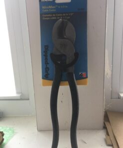 IDEAL Electrical 35-052 Cable Cutter - 9.5 in., By-Pass Cutter Blades Wire Cutting Tool for 2/0 Copper, 4/0 Aluminum 17 615tdKQ4y9L