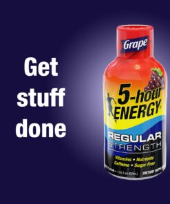 Regular Strength 5-hour ENERGY Shots – Orange Flavor – 12 Count 11 615teBNWMSL