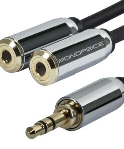 Monoprice 6-Inch 3.5mm Stereo Splitter for Mobile - Retail Packaging 9 615tzld862L