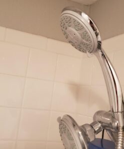 Aquadance by HotelSpa 24-Setting Slimline Showerhead and Hand Shower Combo 44 615uEcQMDL