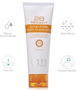 NOTS Korean Cosmetics All Natural Acne Pore Deep Facial Cleanser - Acne Treatment for Face with Salicylic Acid (Facial Cleanser) 18 615vLhGEMnL