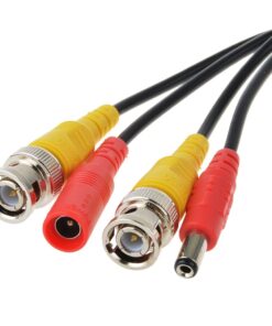 ABLEGRID® 4 Pack 100ft bnc Video Power Cable Security Camera Cable Wire Cord for CCTV dvr Surveillance System (Included 2X BNC to RCA connectors with Each Cable) 12 615veYswdhL