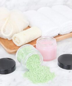 Cornucopia 2oz Straight Sided Clear Glass Jars (12 pack), Airtight Cosmetic Jars for Creams, Balms & Aromatherapy 32 615xZtKNVrL 1