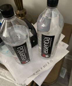 Essentia Water, 99.9% Pure, Infused with Electrolytes for a Smooth Taste, pH 9.5 or Higher; Ionized Alkaline Water, Black, 42.3 Fl Oz (Pack of 12) 31 615zKJb0JOL