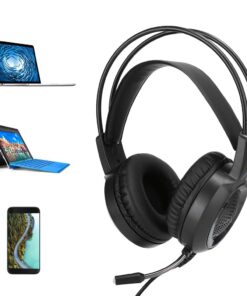 Socobeta Automatically Ergonomic Headset Long‑Term use 3.5mm Microphone Noise Canceling Flexible for PC Tablet Mobile Phone in Office 16 616 30QEaYL