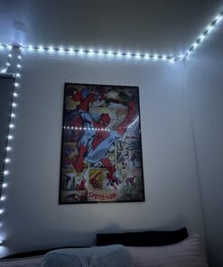 KSIPZE 100ft Led Strip Lights RGB Music Sync Color Changing,Bluetooth Led Lights with Smart App Control Remote,Led Lights for Bedroom Room Lighting Flexible Home Décor 37 616 huuIQDL