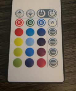 PANGTON VILLA Led Strip Lights 6.56ft for 40-60in TV, USB LED TV Backlight Kit with Remote - 16 Color 5050 LEDs Bias Lighting for HDTV 6.56 ft 52 616 yCC2G2L