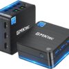 GMKtec Mini pc 8GB +256GB SSD Mini pc Intel 11th gen N5105 (up to 2.9GHz) Desktop Computer Windows11 Pro 4C 4T WiFi 5 BT4.2 4K@60Hz /3*USB3.2/Type-C/3*HDMI 2.0 Mini pc Mini PC