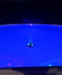 GAME 4306-BB Magnetic LED Changing Pool Wall Light with Remote Control 100% Waterproof & Submersible, 3", 12 Colors Plus 4 Modes 29 6162aEibOTL