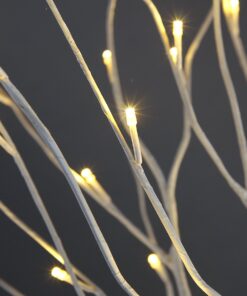 LIGHTSHARE 4 Feet Birch Tree, 48 LED Lights, Warm White, for Home, Festival, Party, and Christmas Decoration, Indoor and Outdoor Use 4 ft 22 6162cWc11zL