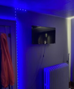 GUPUP 100 FT LED Strip Lights,Rope Lights,Bluetooth APP Control,Color Changing Light Strip,Lights sync with Music,para cuarto,LED Lights for Bedroom(Packaging Error Described as 30FT) 36 6162tf7KDdL