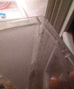 Whirlpool 2188656 WP2188656 Refrigerator Crisper Pan with Humidity Control, Standard, White 34 6163L7t6ZWL