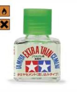 Alternative view of Tamiya 87038 Extra Thin Cement Glue Fine Tip 40ml