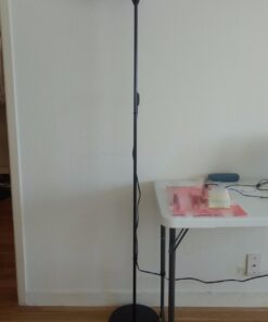 IKEA 101.398.79 NOT Floor Uplight Lamp, 69", Black 31 6164m P5qKL