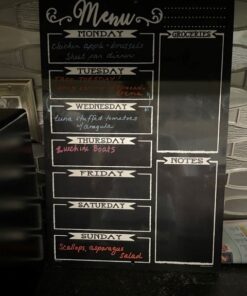 Liquid Chalk Markers for Blackboards - Use as Glass Window Markers, Mirror Pens, Blackboard or Chalkboard Markers - 8 Bold Neon Colors - Wet or Dry Erase Chalk Pens for Easy Clean Up Standard Ink 20 61650pTKgWL