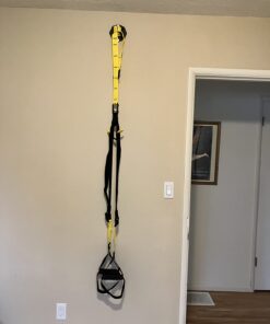 TRX All-in-One Suspension Training System: Weight Training, Cardio, Cross Training, Resistance Training. Full Body Workouts for Home, Travel, and Outdoors. Includes Indoor & Outdoor Anchor system 34 6165G4cXS2L 1