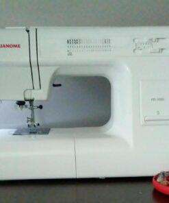 Janome HD3000 Heavy-Duty Sewing Machine with 18 Built-in Stitches + Hard Case Janome HD3000 27 6165NDHpWFL