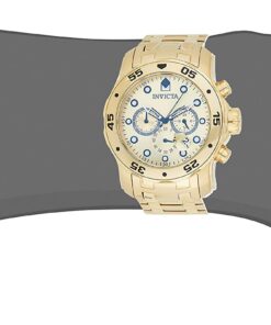 Invicta Men's Pro Diver Collection Chronograph Watch 48 mm Gold 26 6166DB75DRL