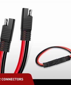 Nilight 10 Gauge 2 Pin Quick Disconnect Harness,Heavy Duty SAE Connector Bullet Lead Cable,2 Years Warranty 12" SAE Disconnect 10AWG 12 6166zXABqXL