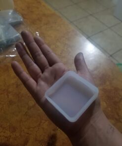 6 Pack Big Designs Resin Molds,Square Round Silicone Jewelry Casting Molds Coaster Molds for Resin Jewelry Making DIY Craft 34 6167587zSaL