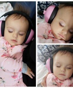 Baby Banz Earmuffs Infant Hearing Protection – Ages 0-2+ Years – The Best Earmuffs for Babies & Toddlers – Industry Leading Noise Reduction Rating – Soft & Comfortable – Baby Ear Protection Pink 40 61675GFg9zL