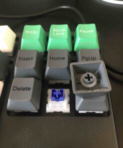 ThreeBulls 120Pcs Clear Rubber O-Ring Switch Dampeners Keycap White for Cherry MX Key Switch Keyboards Dampers 24 6167cNcwkL