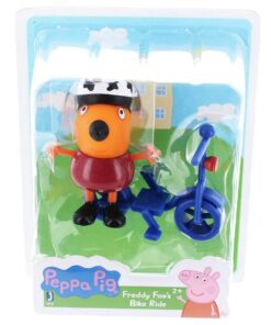 Peppa Pig Friends and Fun Freddy Fox's Bike Ride Toy Figure