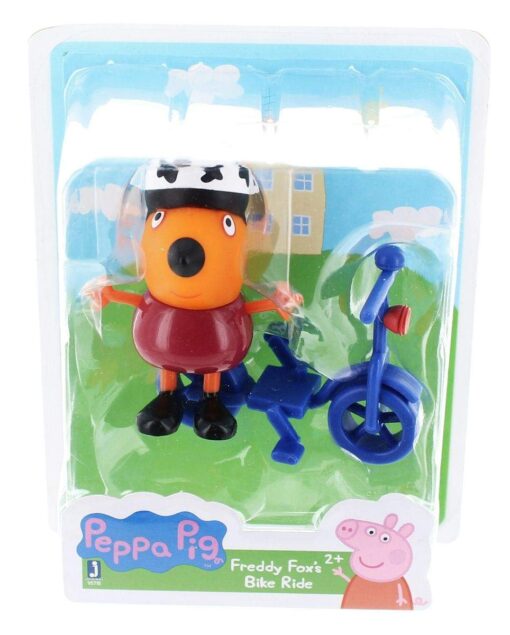 Peppa Pig Friends and Fun Freddy Fox's Bike Ride Toy Figure