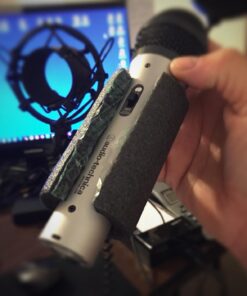 Weymic Black Universal Microphone Shock Mount for Large Diameter Diameter 48-51mm Condenser Microphone Metal Construction 31 616BUvHEUaL